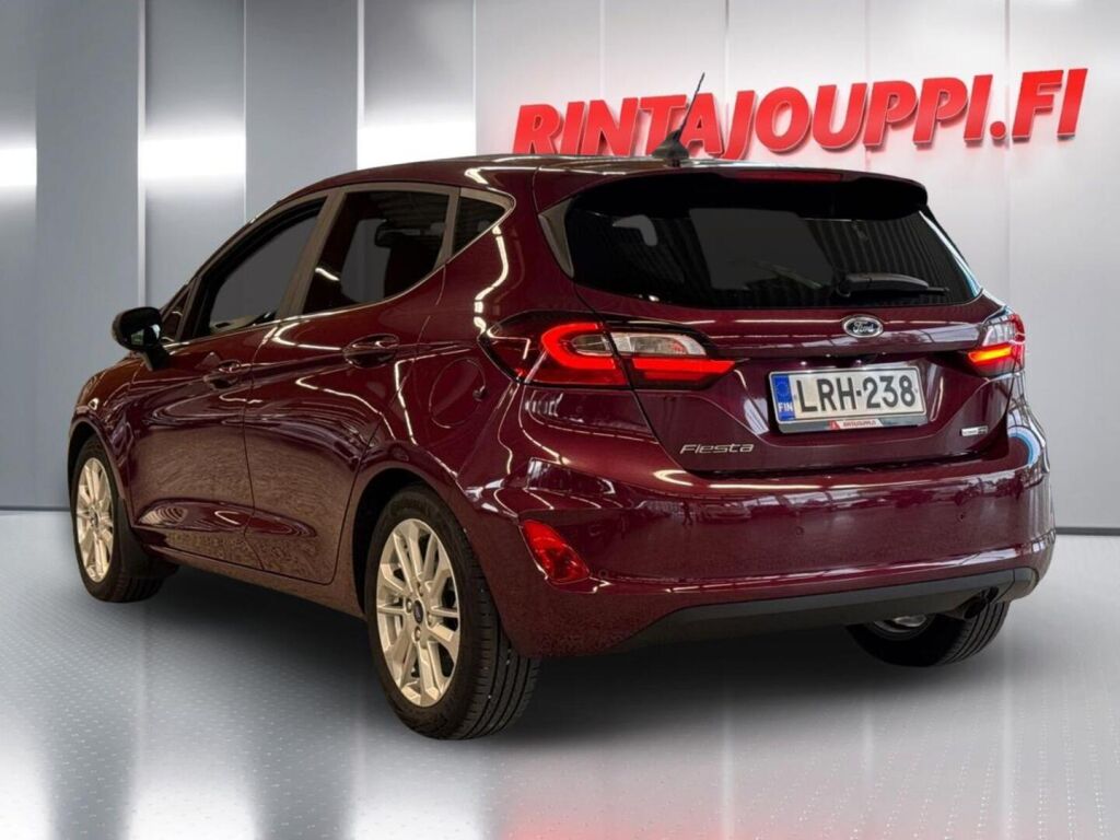 Ford Fiesta 2022 Metallinhohto Punainen