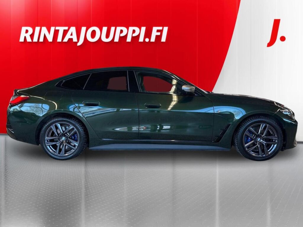 BMW i4 M50 2023 Metallinhohto Vihreä (Sanremo Green)