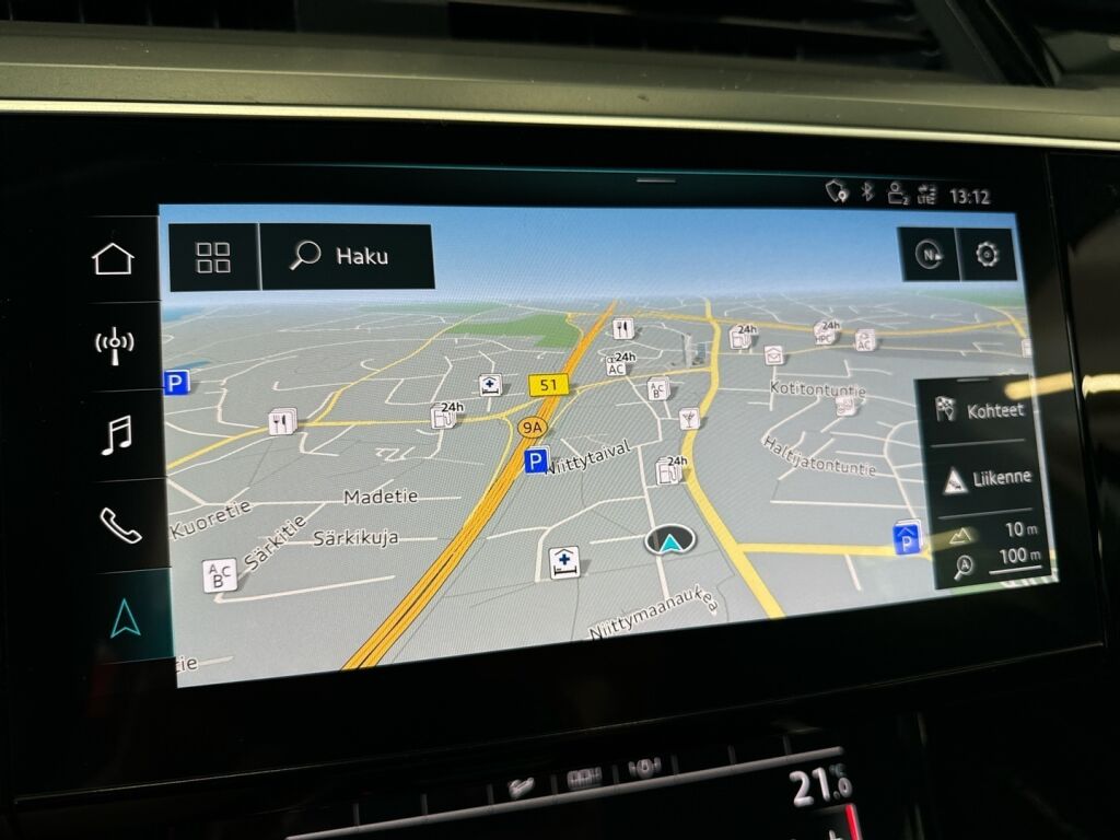 Audi e-tron 2020 Musta
