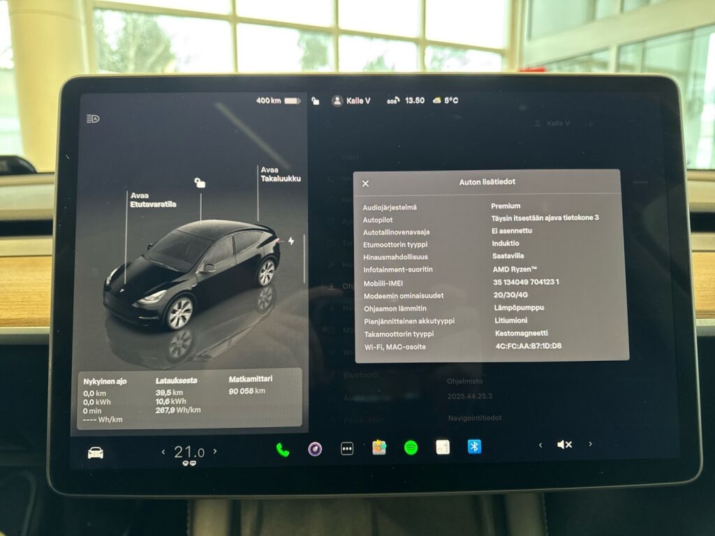 Tesla Model Y 2023 Musta