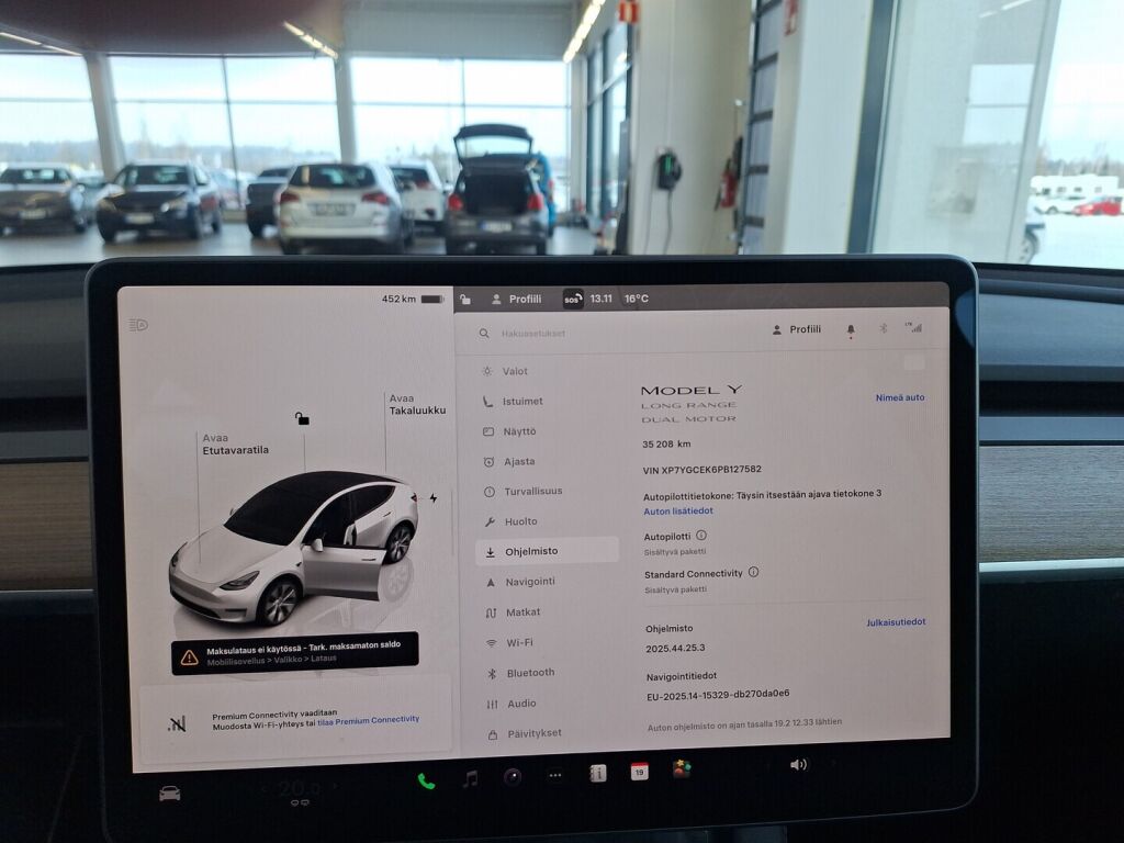 Tesla Model Y 2023 Valkoinen