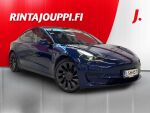 Tesla Model 3 2021 Sininen