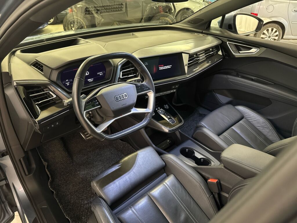 Audi Q4 e-tron 2021 Harmaa