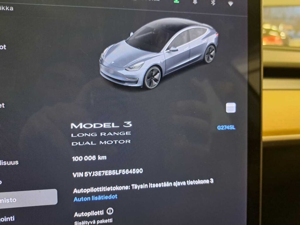 Tesla Model 3 2020 Harmaa