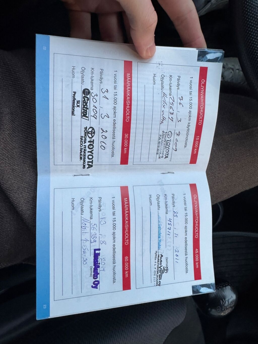 Toyota AYGO 2008 Sininen