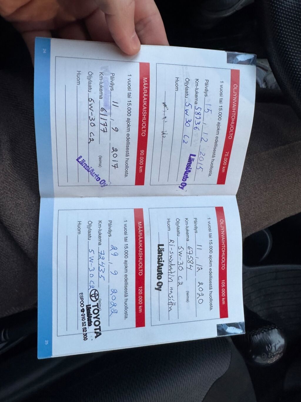 Toyota AYGO 2008 Sininen