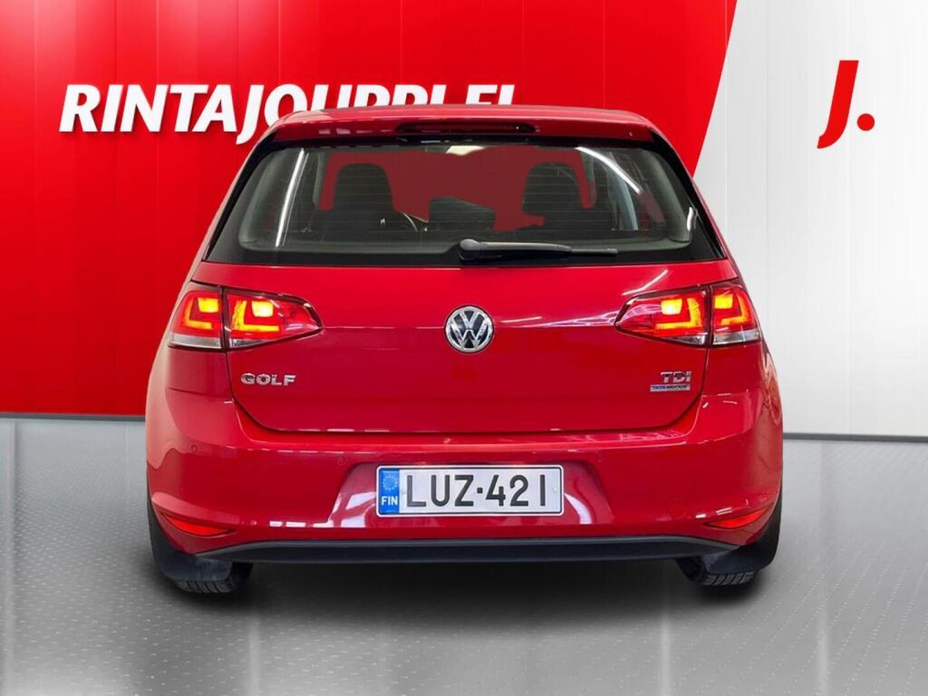 Volkswagen Golf 2014 Punainen