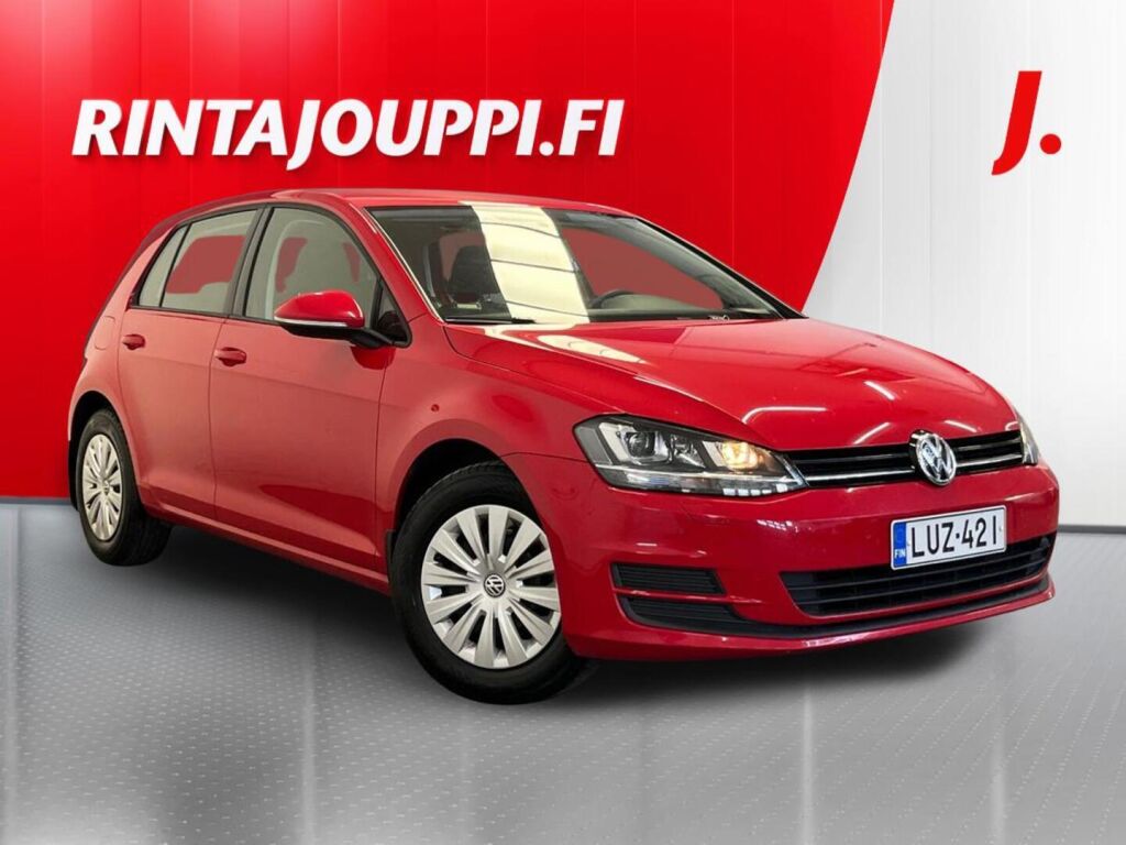 Volkswagen Golf 2014 Punainen