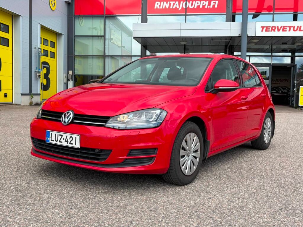 Volkswagen Golf 2014 Punainen