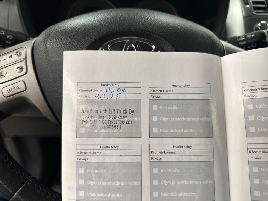 Toyota Auris 2009 Musta