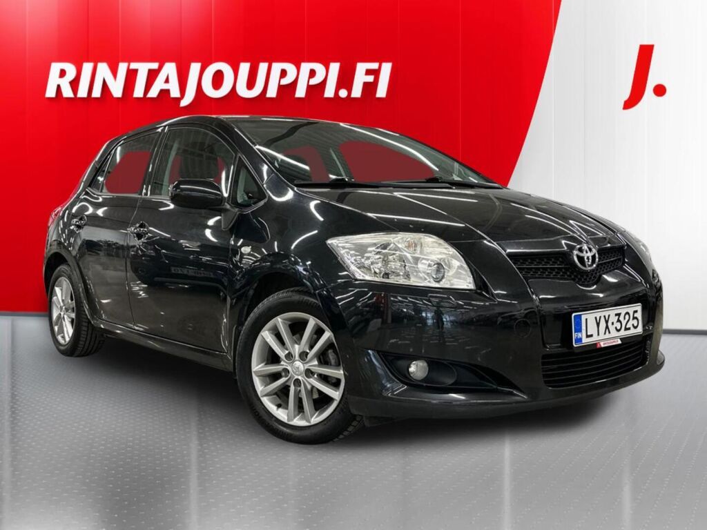 Toyota Auris 2009 Musta