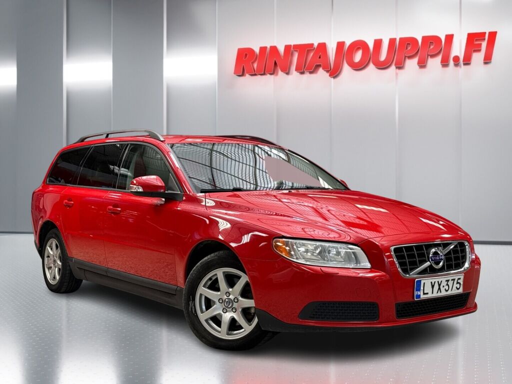 Volvo V70 2009 Punainen