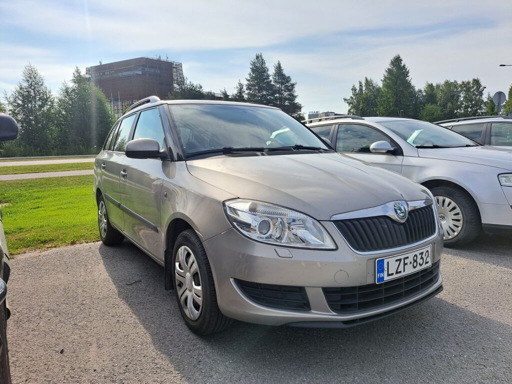 Skoda Fabia 2010 Ruskea (beige)