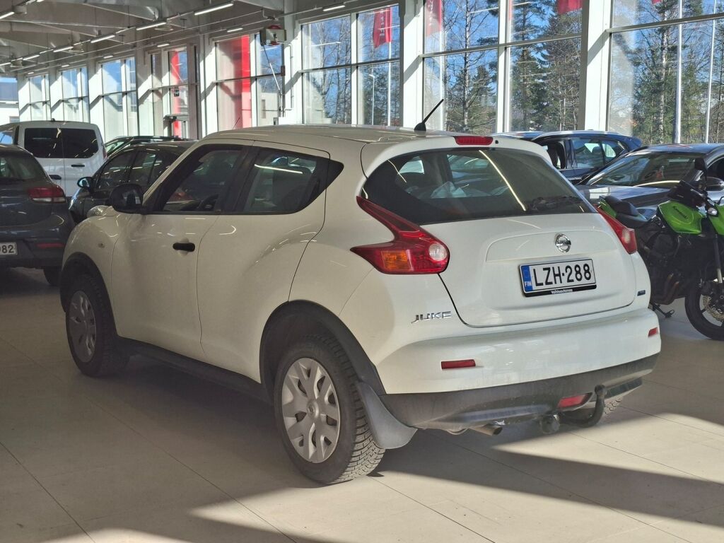 Nissan Juke 2011 Valkoinen
