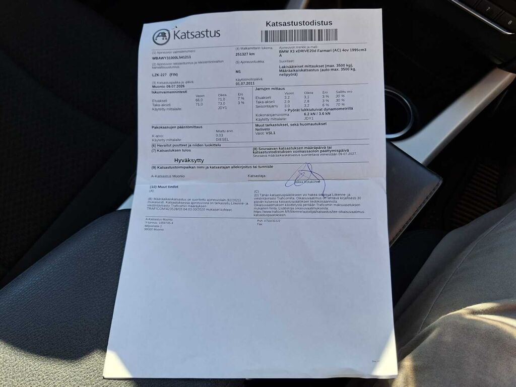 BMW X3 2011 Harmaa