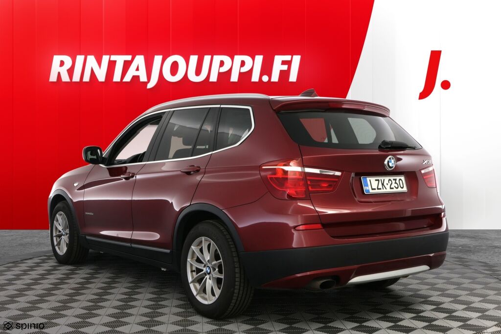 BMW X3 2011 Punainen