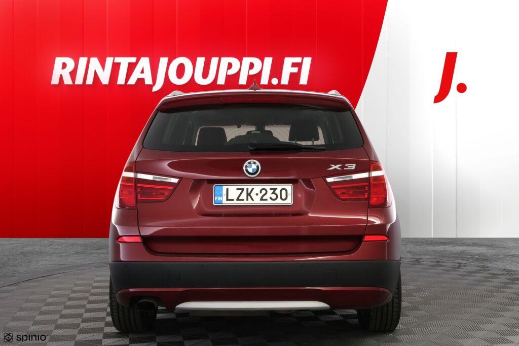 BMW X3 2011 Punainen