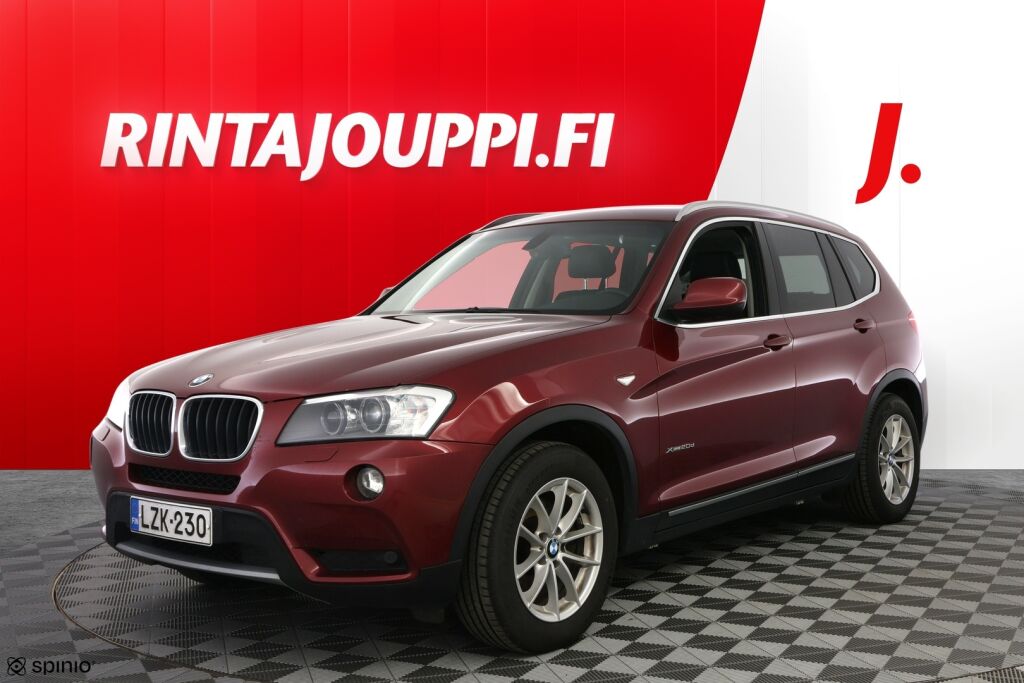 BMW X3 2011 Punainen