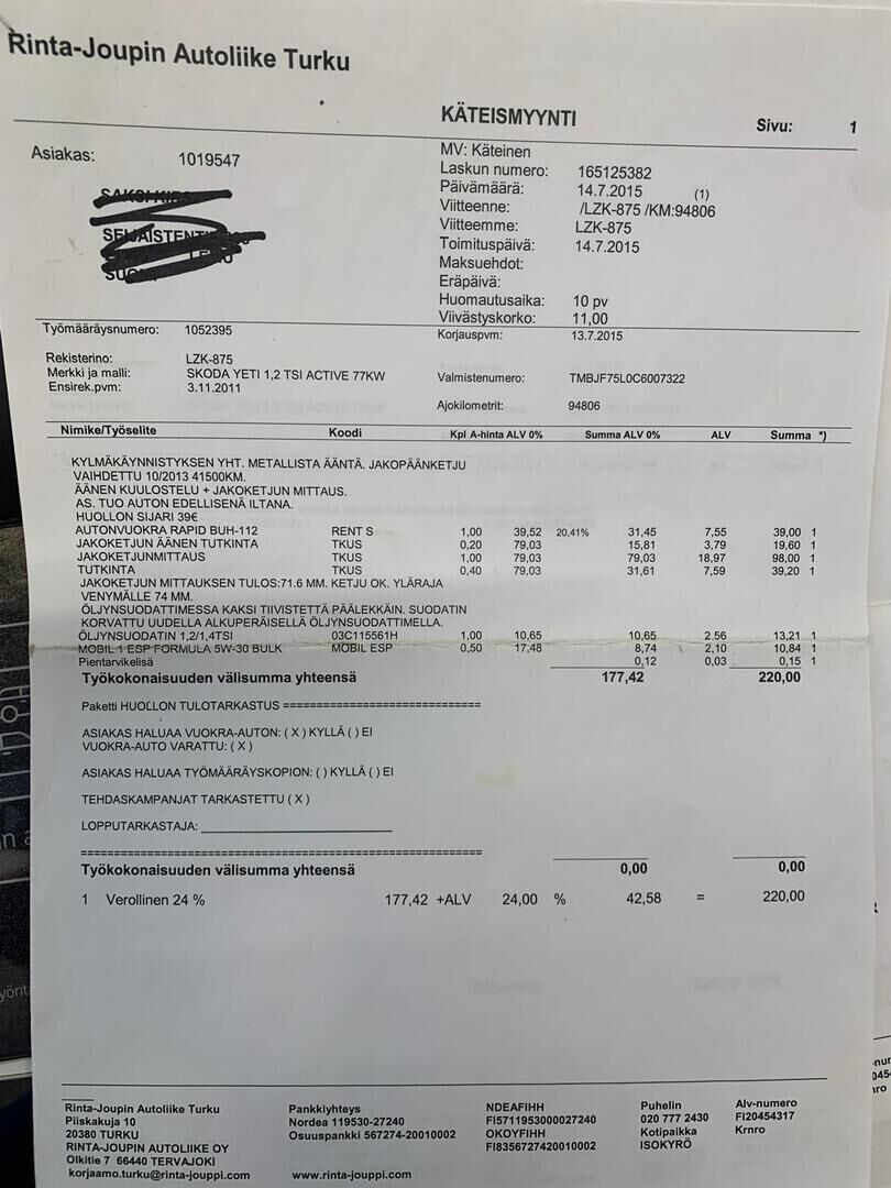 Skoda Yeti 2011 Valkoinen