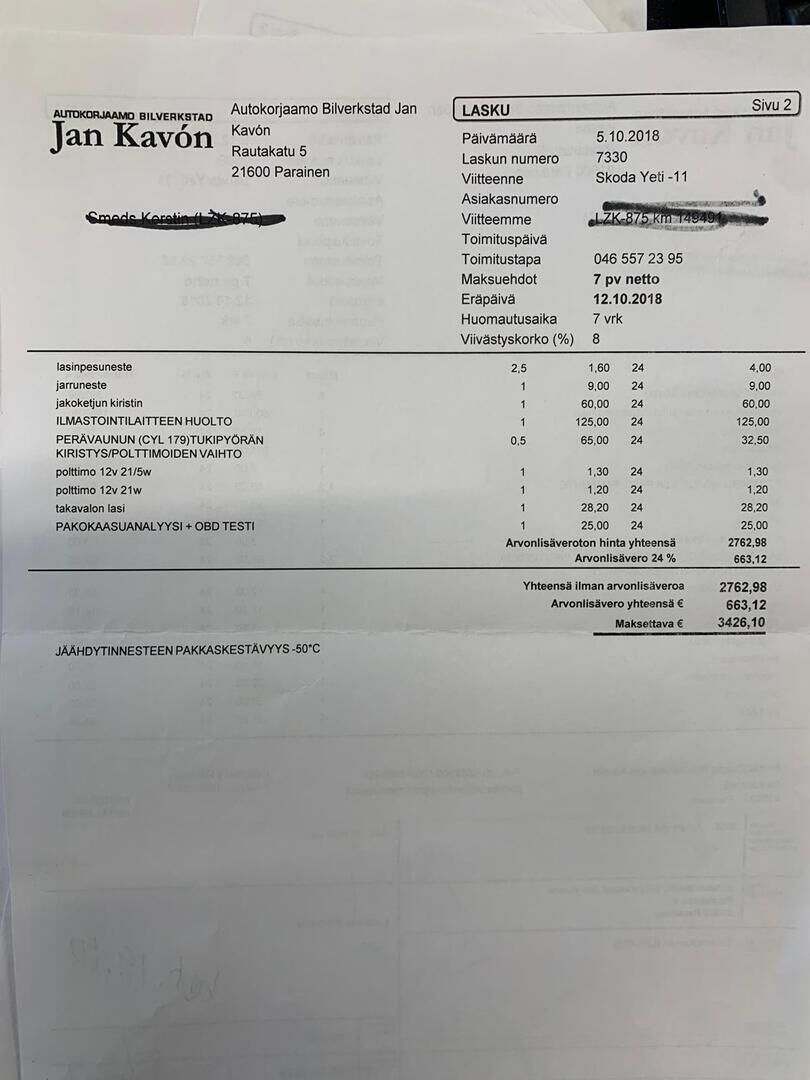 Skoda Yeti 2011 Valkoinen