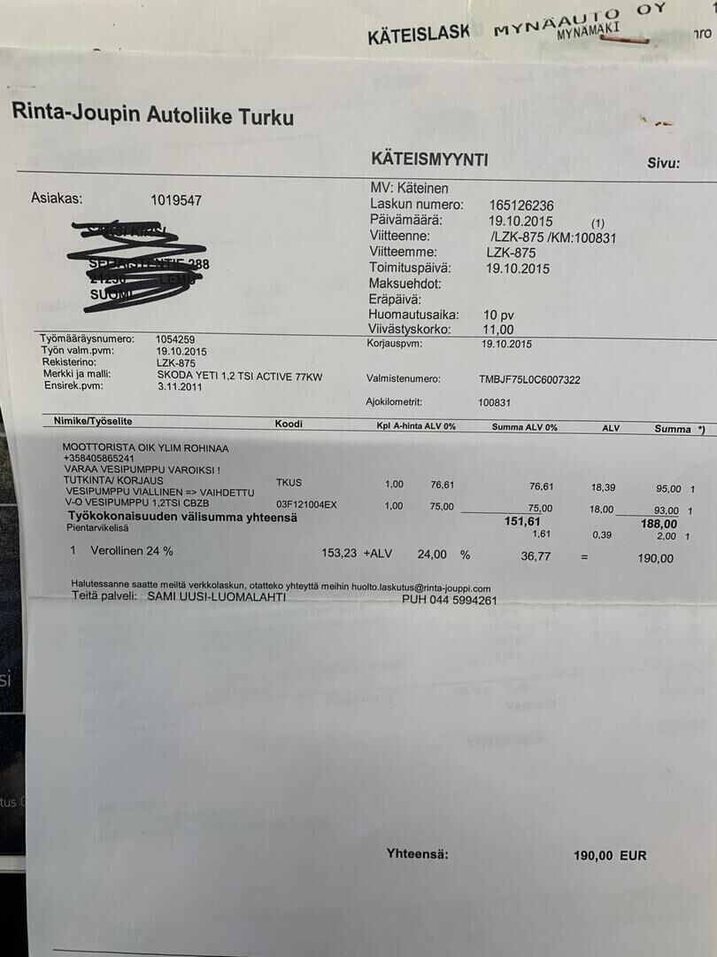 Skoda Yeti 2011 Valkoinen