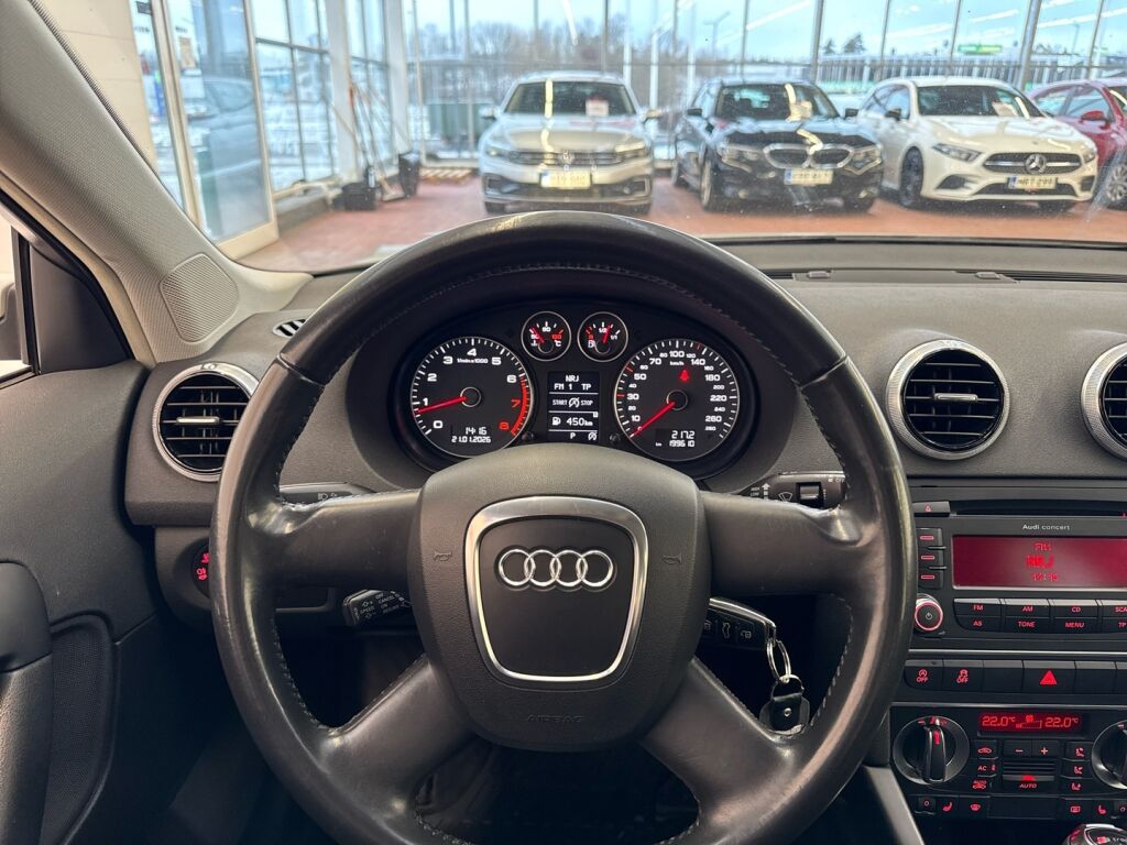 Audi A3 2011 Valkoinen