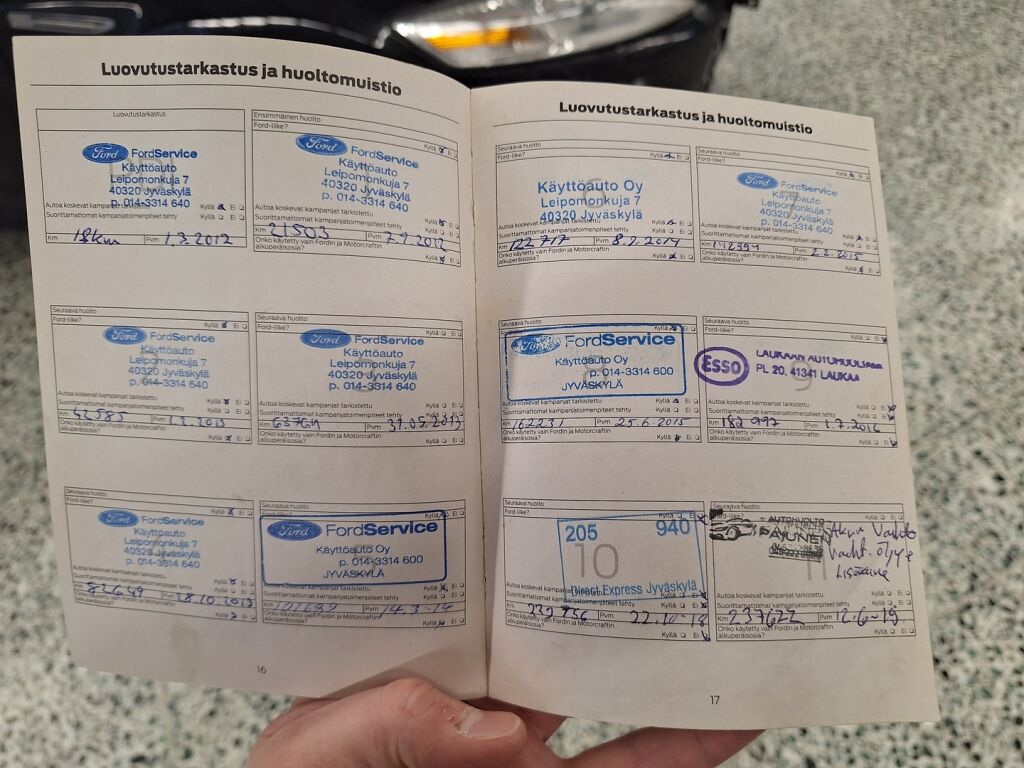 Ford Mondeo 2012 Musta