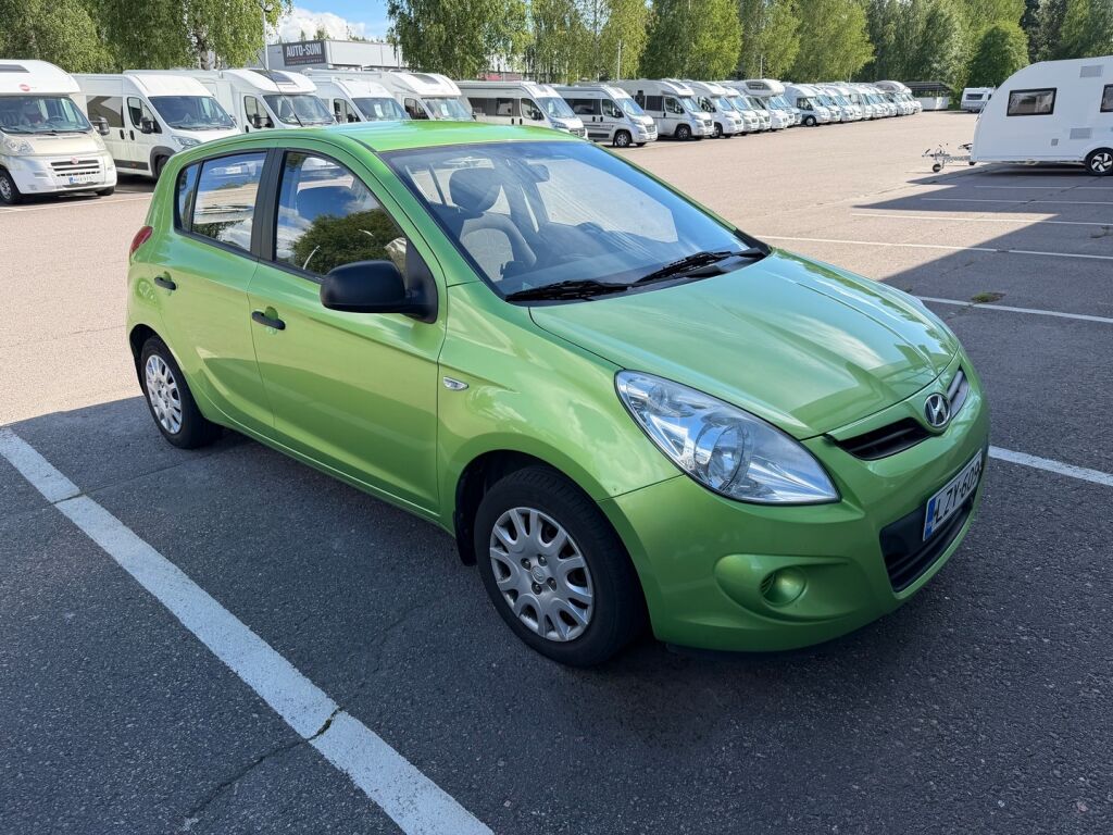 Hyundai i20 2012 Vihreä