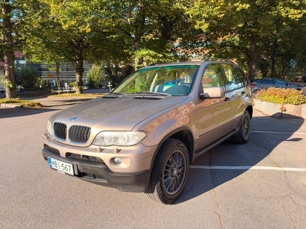 BMW X5 2006 Ruskea (beige)