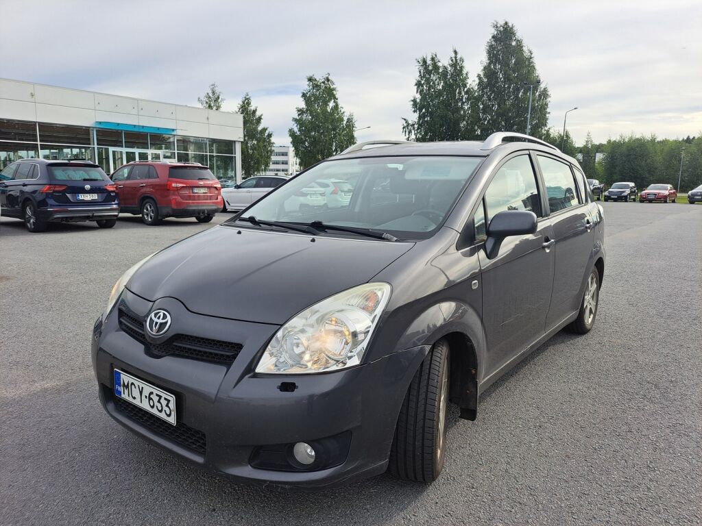 Toyota Corolla Verso 2008 Harmaa
