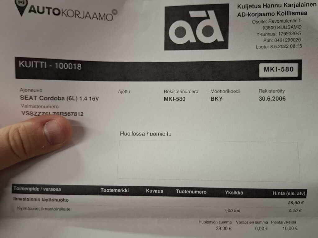 Seat Cordoba 2006 Musta