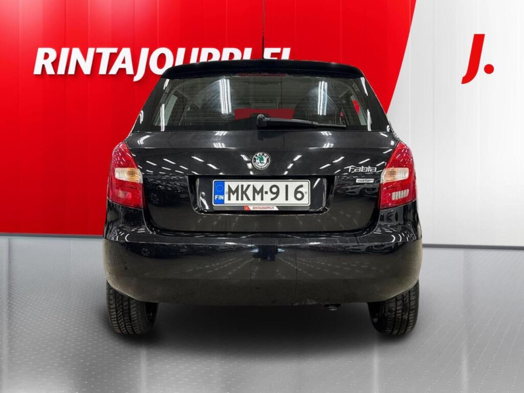 Skoda Fabia 2012 Musta