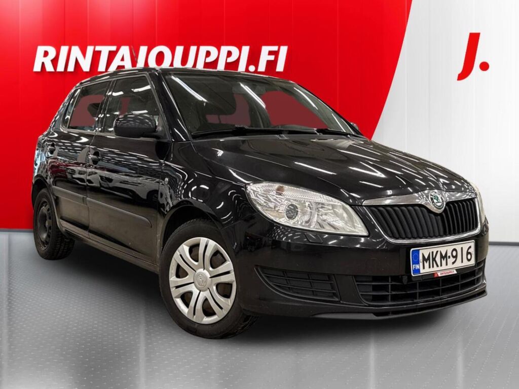 Skoda Fabia 2012 Musta