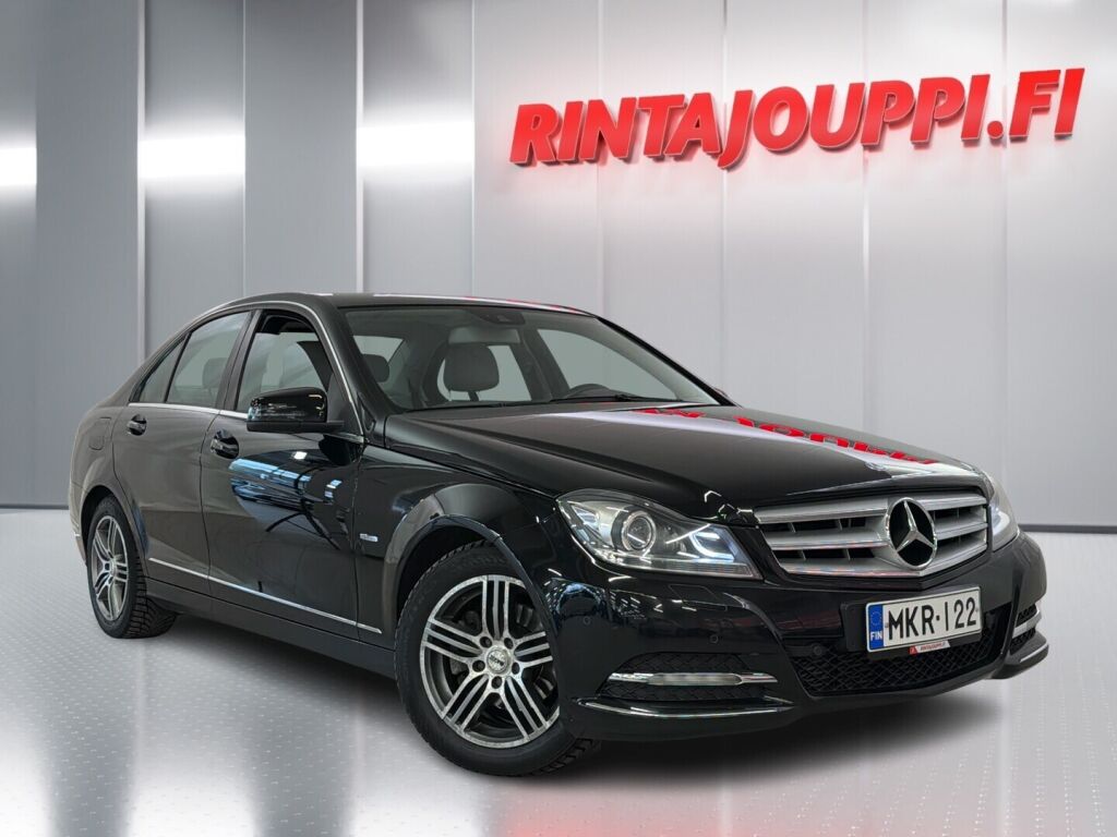 Mercedes-Benz C 2011 Musta
