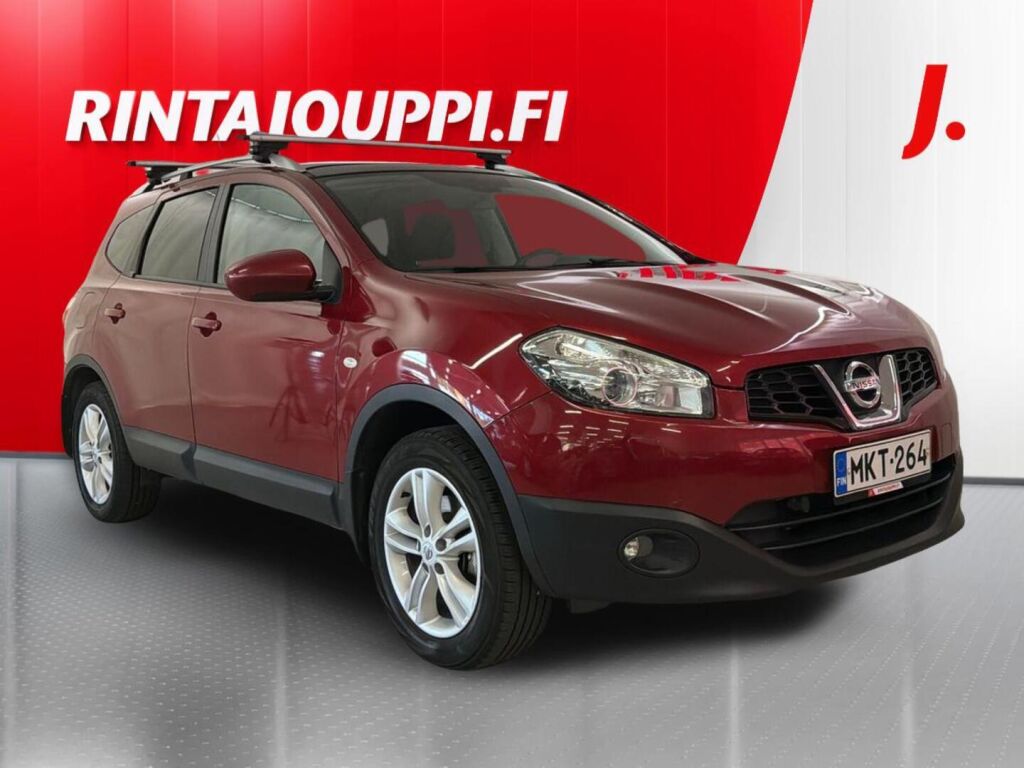 Nissan Qashqai+2 2012 Punainen