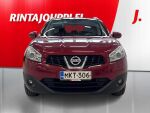 Nissan Qashqai+2 2012 Punainen