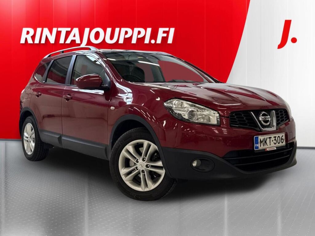 Nissan Qashqai+2 2012 Punainen