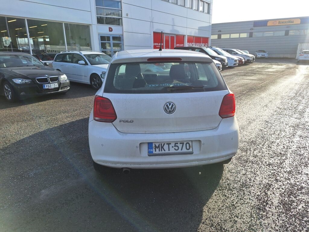 Volkswagen Polo 2012 Valkoinen