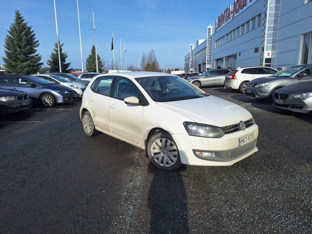 Volkswagen Polo 2012 Valkoinen