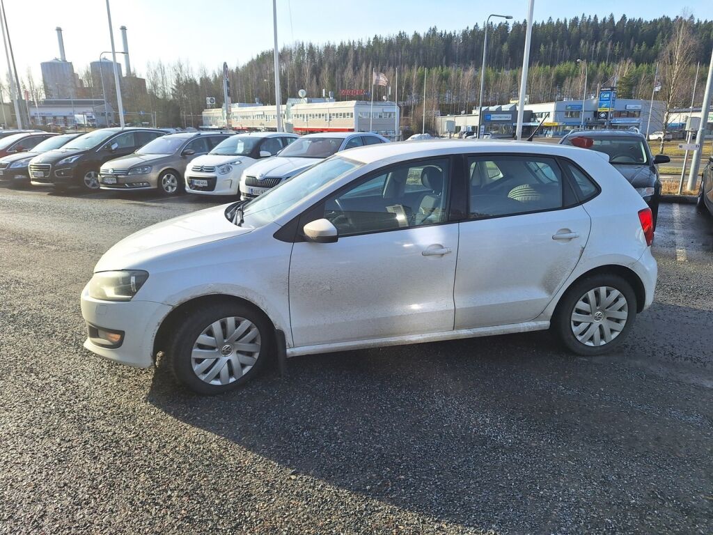 Volkswagen Polo 2012 Valkoinen