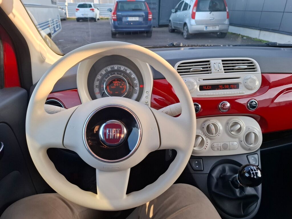 Fiat 500C 2012 Punainen