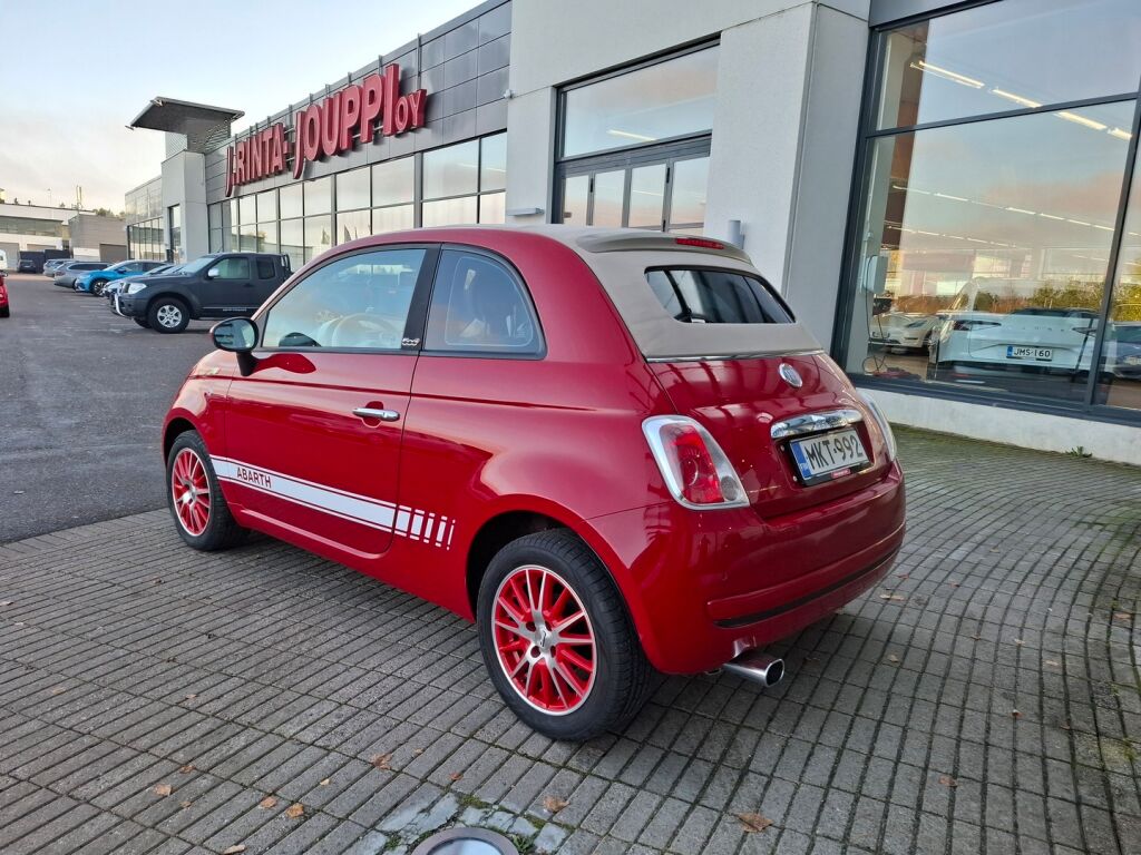 Fiat 500C 2012 Punainen
