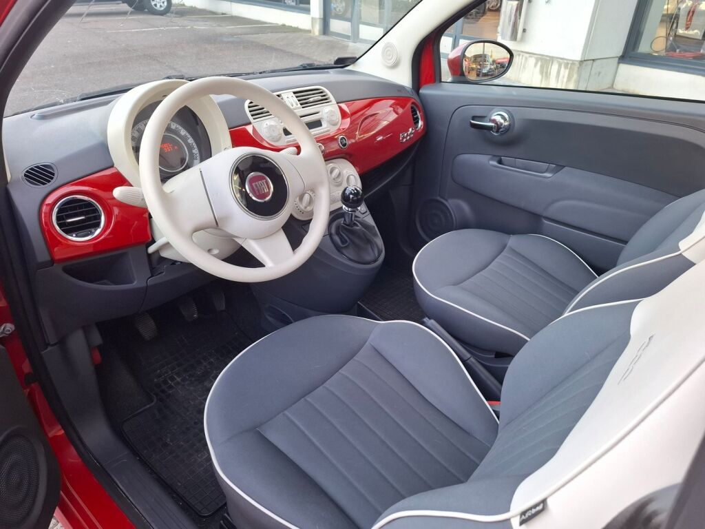 Fiat 500C 2012 Punainen