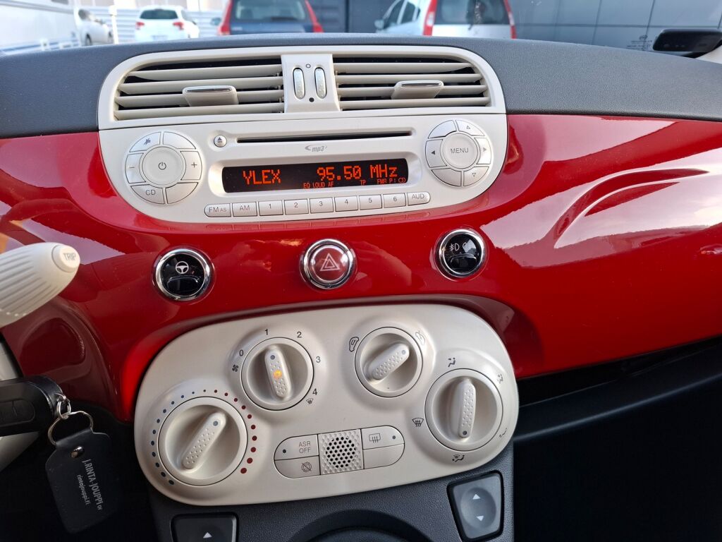 Fiat 500C 2012 Punainen