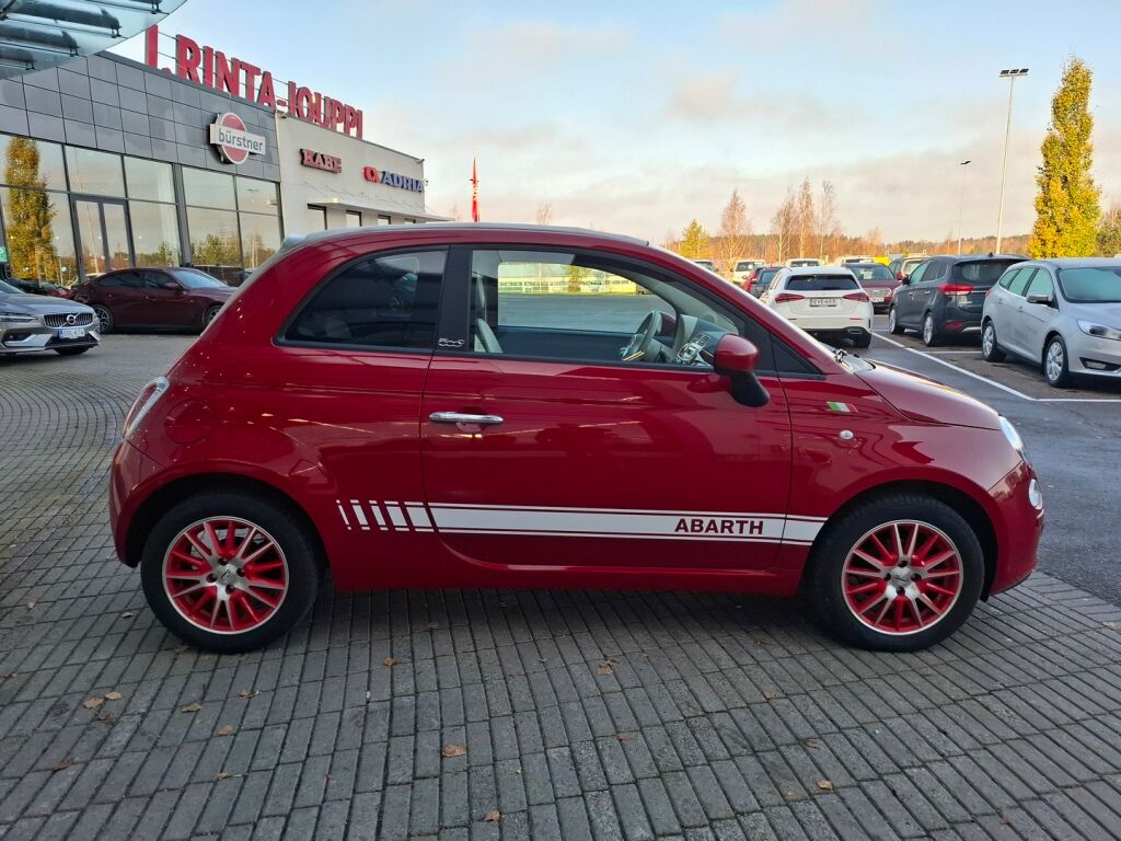 Fiat 500C 2012 Punainen