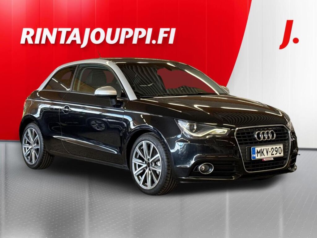 Audi A1 2010 Musta