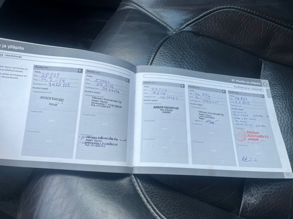 Volvo V70 2013 Punainen