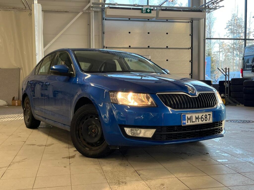 Skoda Octavia 2013 Sininen