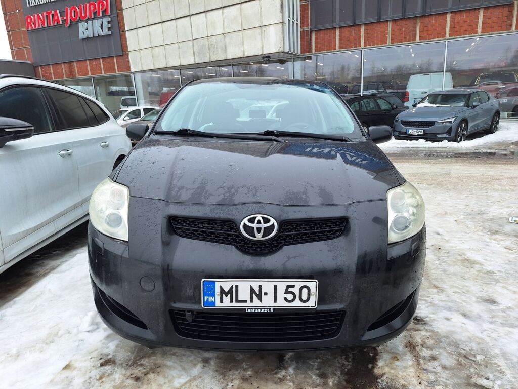 Toyota Auris 2007 Musta