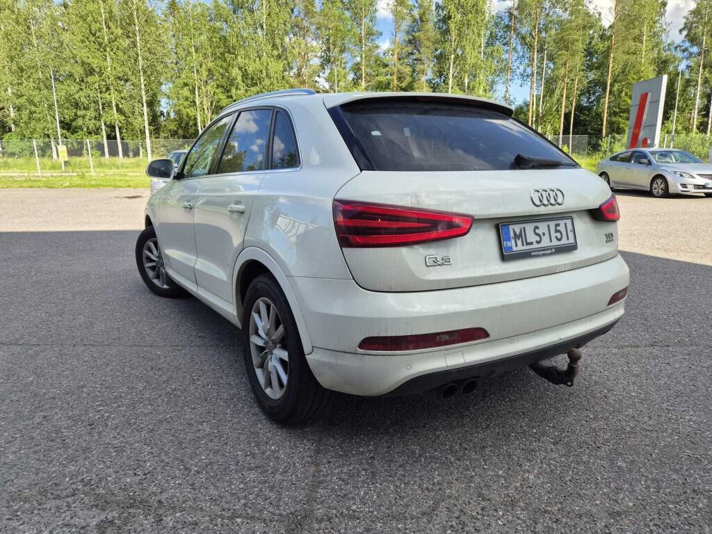 Audi Q3 2014 Valkoinen